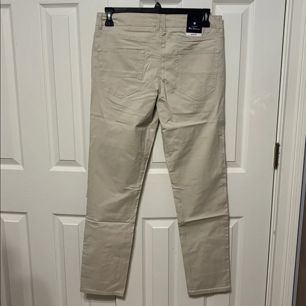 Ben Sherman Slim Fit Tech Pants